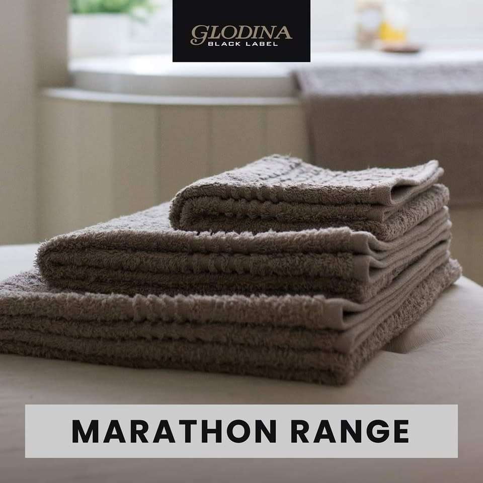 Bath Towels & Mats GLODINA HOTEL SNAGPROOF TOWELS SET OF 3 PEBBLE for